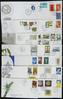 BRAZIL: Group Of FDC Covers Of Issues Of The Year 1977, Almost Complete, Very Thematic, Very Fine General Quality (a Cou - Sonstige & Ohne Zuordnung