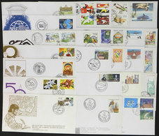 BRAZIL: Group Of FDC Covers Of Issues Of The Year 1987, Almost Complete, Very Thematic, Very Fine General Quality (a Cou - Otros & Sin Clasificación