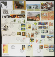 BRAZIL: Group Of FDC Covers Of Issues Of The Year 1989, Almost Complete, Very Thematic, Very Fine General Quality (a Cou - Other & Unclassified