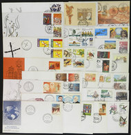 BRAZIL: Group Of FDC Covers Of Issues Of The Year 1991, Almost Complete, Very Thematic, Very Fine General Quality (a Cou - Andere & Zonder Classificatie