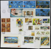 BRAZIL: Group Of FDC Covers With Several Issues Of The Years 1998/9, Very Thematic, Very Fine General Quality (a Couple  - Otros & Sin Clasificación