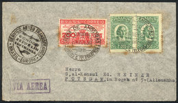 BRAZIL: Airmail Cover Posted From Sao Paulo To Germany On 18/NO/1936, Franked With 4,200Rs., Interesting! - Other & Unclassified