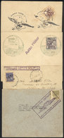 BRAZIL: Circa 1939/1944: 4 Flown Covers With MILITARY AIRMAIL Marks, Very Nice And Interesting For The Specialist! - Other & Unclassified