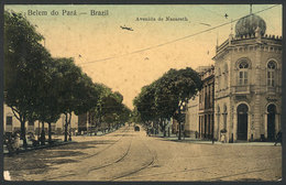 BRAZIL: BELEM: Nazareth Avenue, Ed.Fafasinho, Used In 1917, Fine Quality - Otros & Sin Clasificación