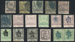 BULGRANIA - EASTERN RUMELIA: Lot Of Old Stamps, Very Interesting. Some Or Several Could Be Forgeries (completely Uncheck - Andere & Zonder Classificatie