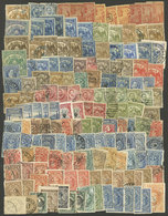 CHILE: POSTAGE DUES, TELEGRAPH, Official Seals, Etc.: Interesting Lot Of Old Stamps, Used Or Mint Without Gum, Of Mixed  - Chili