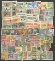 COLOMBIA: AIRMAIL: Lot Of Interesting Stamps, Used Or Mint Without Gum, Mixed Quality (some With Minor Faults, Others Of - Kolumbien