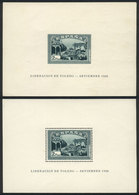 SPAIN: Yvert 2 + 2a, 1937 Toledo, Perforated And Imperforate, Very Lightly Hinged, Very Fresh, Excellent Quality, Catalo - Otros & Sin Clasificación