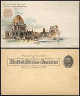 UNITED STATES: 1c. Postal Card Illustrated On Reverse With "Administration Building" Of The World's Columbian Exposition - Autres & Non Classés