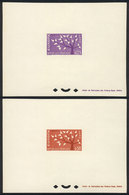 FRANCE: Yv.1358/9, 1962 Topic Europa, Set Of 2 DELUXE PROOFS, Excellent Quality! - Andere & Zonder Classificatie