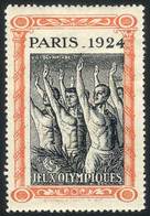 FRANCE: 1924 Cinderella, Paris Olympic Games, VF Quality, Rare! - Autres & Non Classés