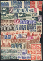 FRANCE: Attractive Group Of Singles And Blocks Of 4, MNH AND OF EXCELLENT QUALITY, All Impeccable, Fresh And Very Nice.  - Andere & Zonder Classificatie