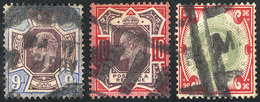 GREAT BRITAIN: Sc.136/138, Used, Fine To Very Fine Quality, Catalog Value US$180. - Andere & Zonder Classificatie