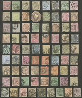 GREAT BRITAIN: Lot Of Old Stamps, Many Of High Catalog Value, Mixed Quality (some With Minor Faults, Most Of Fine To VF  - Altri & Non Classificati