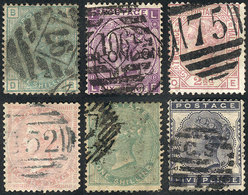 GREAT BRITAIN: Lot Of Used Stamps, Fine General Quality, Scott Catalog Value US$750+ - Otros & Sin Clasificación