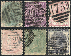 GREAT BRITAIN: Lot Of Used Stamps, Fine General Quality, Scott Catalog Value US$750+ - Altri & Non Classificati