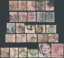 GREAT BRITAIN: Lot Of Used Stamps, Fine General Quality, Yvert Catalog Value Euros 1,700+, Low Start! - Otros & Sin Clasificación