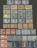 GREAT BRITAIN: Lot Of Interesting Stamps, High Catalog Value, Most Of Fine To VF Quality, Good Opportunity At LOW START! - Otros & Sin Clasificación