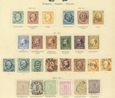 NETHERLANDS: Collection On 8 Pages Of An Old Album, Including Scarce Stamps, Mixed Quality (from Some With Defects To Ot - Altri & Non Classificati