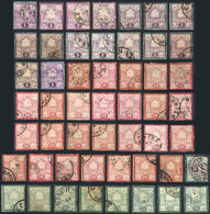 IRAN: Group Of Stamps Issued In 1881 And 1882, Used, Very Fine General Quality, HIGH CATALOG VALUE, Surely The Expert Wi - Irán