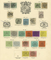 ITALY: Collection On 2 Pages Of An Old Album, Including Scarce Stamps, Mixed Quality (from Some With Defects To Others O - Estados Pontificados