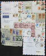 ITALY: Over 110 Covers (a Few Are Fronts) Sent To Argentina In 1950s To 1970s, Some With Defects And Others Of Fine Qual - Non Classificati