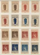 ITALY: 1927 VOLTA, Set Of 80 Different Cinderellas, Mounted On 5 Old Album Pages, Mint With Hinge Marks, Excellent Quali - Sin Clasificación