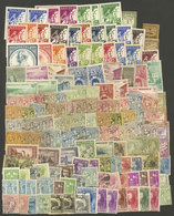 MONACO: Interesting Lot Of Stamps, Used Or Mint Without Gum, Fine To VF General Quality, HIGH CATALOGUE VALUE, Good Oppo - Other & Unclassified