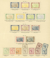 MONTENEGRO: Collection On 5 Pages Of An Old Album, Mixed Quality (from Some With Defects To Others Of Very Fine Quality) - Montenegro