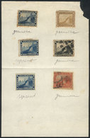 NICARAGUA: 6 Old Stamps, Including Several Reprints And Original Sc.1, Interesting Lot. - Nicaragua