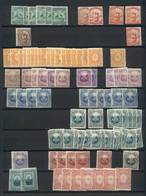 PERU: Stockbook With Old Stamps, Used And Mint (without Gum, With Hinge Marks, Or Never Hinged), Very Fine General Quali - Perú