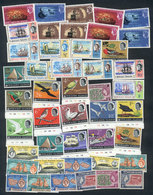 PITCAIRN: Lot Of Unused Stamps And Complete Sets, VERY THEMATIC, Many (and Most Of The Later Issues) Are Unmounted And O - Pitcairn Islands