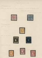 ROMANIA: Old Collection On Pages With Stamps Issued Between 1858 And 1935 Approx., Mint Or Used, Very Fine Quality. Yver - Other & Unclassified
