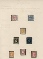 ROMANIA: Old Collection On Pages With Stamps Issued Between 1858 And 1935 Approx., Mint Or Used, Very Fine Quality. Yver - Sonstige & Ohne Zuordnung