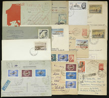 RUSSIA: 13 Covers Of The Years 1957 To 1970, Several With Interesting Postmarks Of ANTARCTIC STATIONS, 2 Are Signed, VF  - Other & Unclassified