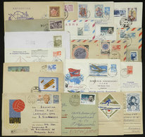 RUSSIA: 20 Covers Of 1970s And 1980s, Several With Marks Of ANTARCTIC STATIONS, Special Postmarks, Good Frankings, Etc., - Otros & Sin Clasificación