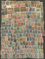RUSSIA: Envelope With Several Hundreds Used Or Mint Without Gum Stamps, Some With Defects, Others Of Fine Quality, Inter - Sonstige & Ohne Zuordnung