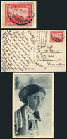 ITALIAN SOMALILAND: Postcard Sent From Mogadiscio To Argentina On 1/FE/1936 Franked With 75c., VF Quality, Rare Destinat - Somalia