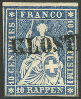 SWITZERLAND: Sc.37, With Interesting Straightline CLOSTER Cancel (now KLOSTER), Very Nice! - Other & Unclassified