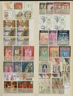 TOPIC RELIGION: Collection In Large Stockbook With Many Mint And Used Stamps, VF Quality. Its Yvert Catalog Value Is Ove - Otros & Sin Clasificación