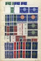 TOPIC EUROPA: EUROPA: Stockbook With Sets Of Varied Periods, Most Are Mint Never Hinged Of Very Fine Quality. Yvert Cata - Colecciones