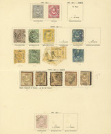 TURKEY: Collection On 11 Pages Of An Old Album, Including Scarce Stamps, Mixed Quality (from Some With Defects To Others - Andere & Zonder Classificatie