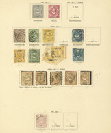 TURKEY: Collection On 11 Pages Of An Old Album, Including Scarce Stamps, Mixed Quality (from Some With Defects To Others - Altri & Non Classificati