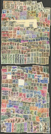 VATICAN: Lot Of MANY HUNDREDS Singles Inside An Envelope, Used Or Mint Without Gum, Many Of Fine To VF Quality And Other - Otros & Sin Clasificación