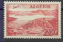 1957 ALGERIE PA 14** Barrage - Airmail