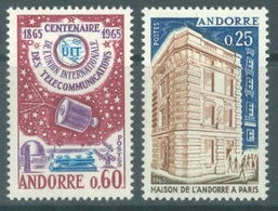 ANDORRE - MNH/** - 1965 - YEAR COMPLETE - Yv 173-174 -  Lot 19104 - Années Complètes