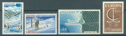 ANDORRE - MNH/** - 1966 - YEAR COMPLETE - Yv 175-178 -  Lot 19105 - Full Years