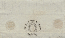 1832 - Lettre Non Postale De Valparaiso ( Chili ) Du Consulat De France Pour Une Cie Française De Cette Ville - 1801-1848: Precursors XIX