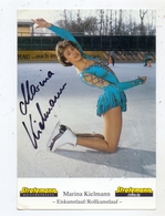 SPORT - EISKUNSTLAUF - MARINA KIELMANN, Autogramm - Patinage Artistique