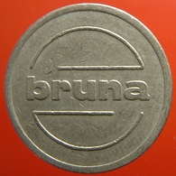 KB060-1 - BRUNA - Utrecht - WM 22.5mm - Koffie Machine Penning - Coffee Machine Token - Professionals/Firms